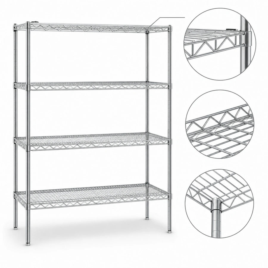 Patented QuadTruss Shelf Design