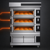 Thumbnail image #3 for Moretti Forni serieS Evolution S105E 3-Deck Electric Pizza Deck Oven with Proofer