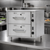 Thumbnail image #3 for Eagle RedHots Freestanding Narrow 2-Drawer Warming Drawer, 120V