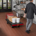 Thumbnail image #3 for Rubbermaid Commercial Products Towable Platform Truck with 30 x 60 Inch Deck, 2,500 lb Capacity, Black Powder-Coated Steel