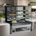 Thumbnail image #3 for Reveal® 35-3/4-Inch Wide Non-Refrigerated Slide-In Service Counter Case with 3 Adjustable Glass Shelves