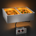 Thumbnail image #3 for Alto-Shaam Halo Heat Drop-In Electric Waterless Hot Food Well, 2 Full-Size Pan Capacity