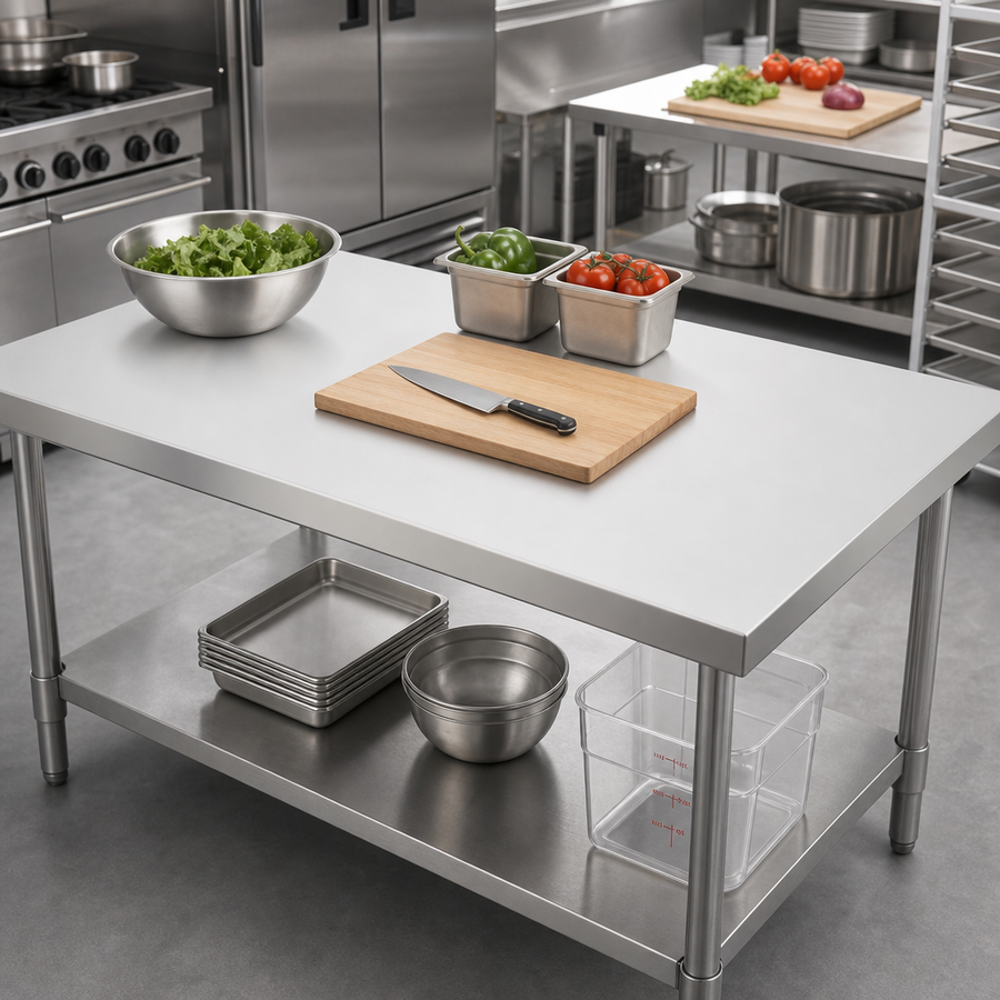 Rectangular Work Surface