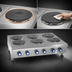 Thumbnail image #3 for Imperial 12-Inch Electric Countertop Hot Plate with Solid Top and 2 Round Plate Elements