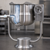 Thumbnail image #3 for Crown DPT-20 20 Gallon Direct Steam 2/3 Jacket Tilting Kettle with Pedestal Base