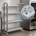 Thumbnail image #3 for Cambro Camshelving Elements XTRA 4-Tier Solid Stationary Starter Unit, 21-Inch Deep x 24-Inch Wide x 84-Inch High, Speckled Gray