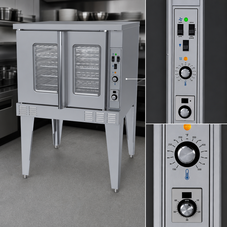 Product image #3 for Garland US Range Summit Series SUMG-100 Full-Size Standard-Depth Single-Deck Gas Convection Oven