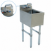 Thumbnail image #3 for Advance Tabco Special Value Series Underbar Hand Sink with Backsplash and Faucet, 15 x 18 x 32-3/4 Inches