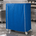 Thumbnail image #3 for Metro Mariner Blue Waterproof Vinyl-Nylon Queen Mary/Banquet Cart Cover, 60 x 18 x 62 Inches
