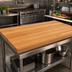Thumbnail image #3 for John Boos Appalachian Red Oak Island Countertop, 96 x 36 x 1-1/2 Inch, Edge Grain, Varnique Finish