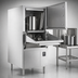 Thumbnail image #3 for Hobart Warewash High Temperature Pot, Pan & Utensil Washer, Front Loading Split Door, 10 Sheet Pan Capacity, 480V