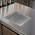 Thumbnail image #3 for Advance Tabco 18 x 24 Inch Drop-In Countertop Stainless Steel Drain Pan with Removable Drip Tray