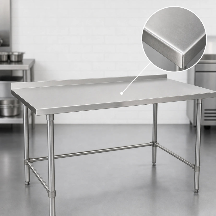 16-Gauge Type 300 Stainless Steel Top