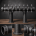 Thumbnail image #3 for Micro Matic USA 8-Faucet Air-Cooled Cast Iron Pipe Draft Beer Tower with Cerakote Finish for Pro-Line Units
