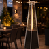 Thumbnail image #3 for Omcan 89-Inch Tall Pyramid-Style Propane Patio Heater, 42,000 BTU, Powder Coat Finish