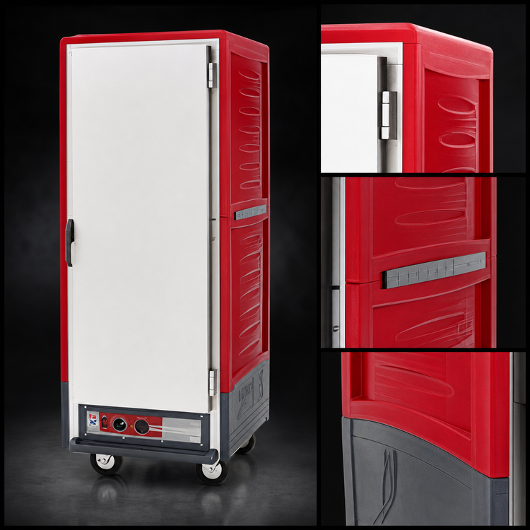Product image #3 for Metro C5 3 Series Full-Height Heated Holding Cabinet with Solid Door and Universal Wire Slides