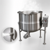 Thumbnail image #3 for Crown DLT-20 20 Gallon Direct Steam Tilting Kettle with Tri-Leg Base