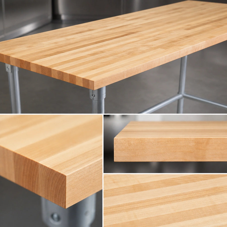 Edge-Grain Maple Top