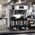 Thumbnail image #3 for BUNN Infusion Series ICB Twin Platinum Edition Plumbed Automatic Fill Airpot Coffee Brewer, 120/240V