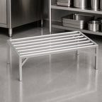 Thumbnail image #3 for Channel Manufacturing Lifetime Tough ES2042 Tubular Stainless Steel Dunnage Rack, 42 x 20 x 12 Inches, 4,000 lb. Capacity