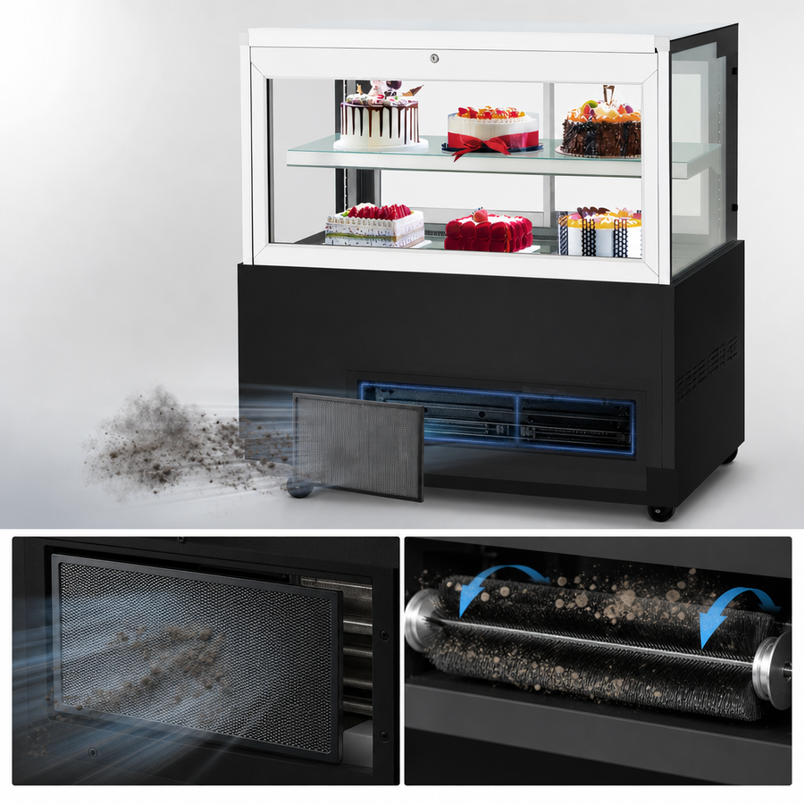 Self-Cleaning Condenser