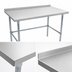 Thumbnail image #3 for John Boos Stallion 84-Inch x 30-Inch Stainless Steel Work Table with 1-1/2-Inch Rear Up-Turn and Galvanized Base