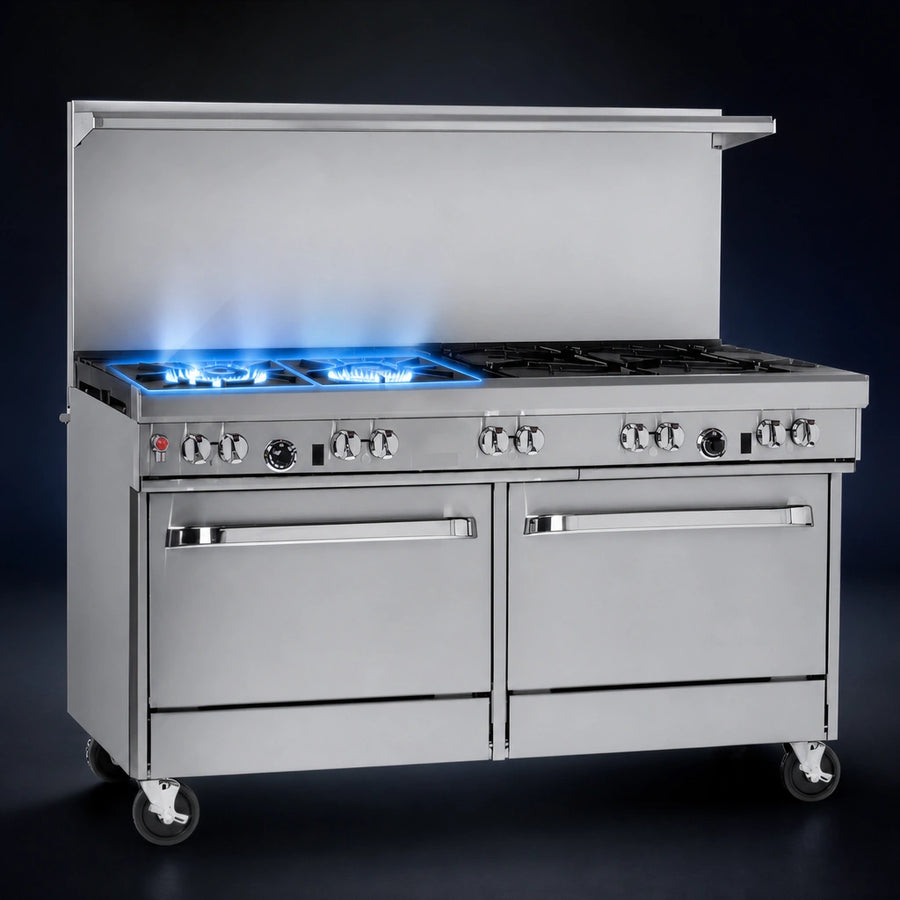 Two Open Burners