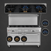 Thumbnail image #3 for Southbend Ultimate 60-Inch Gas Restaurant Range with 3 Front Burners, 2 Rear Pyromax Burners, 24-Inch Griddle, Convection Oven and Cabinet Base