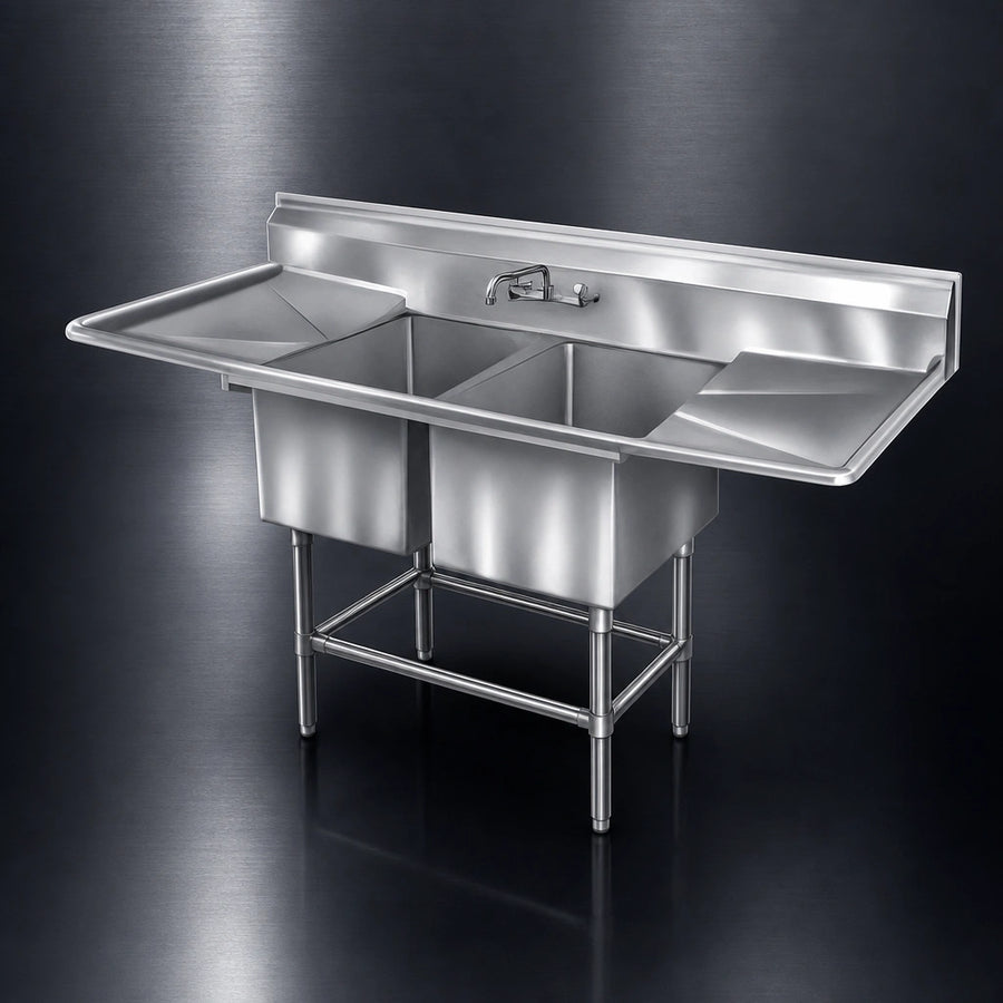 14-Gauge Stainless Steel Construction
