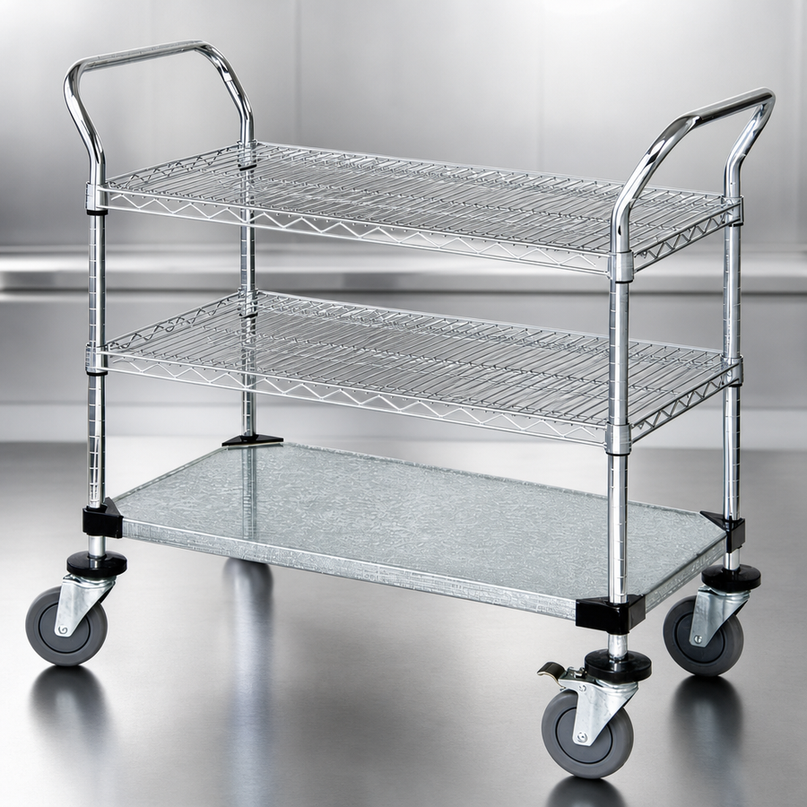 Three-Shelf Layout