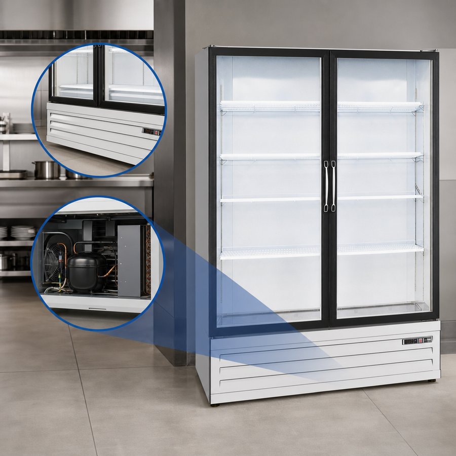 Bottom-Mounted Self-Contained Refrigeration