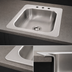 Thumbnail image #3 for Advance Tabco Smart Series™ 1-Compartment Drop-In Sink, 17