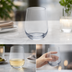 Thumbnail image #4 for American Metalcraft Parker Collection 15 oz Clear Tritan Stemless Wine Glass