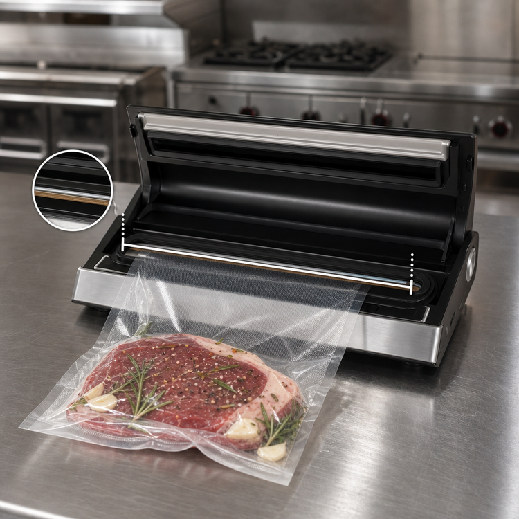 Product image #3 for Weston Professional Advantage Countertop Non-Chamber Vacuum Sealer with 11-Inch Seal Bar