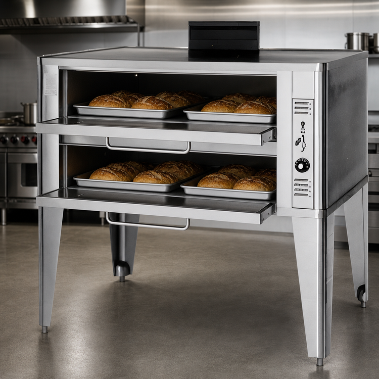 Product image #3 for Blodgett 901 DOUBLE Gas Double Deck Oven, 33 x 22-Inch Deck Interior