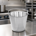 Thumbnail image #3 for Vollrath 12.5 Qt Tapered Stainless Steel Dairy Pail with Handle