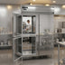 Thumbnail image #2 for Continental Refrigerator DL2W-SS-PT-HD Designer Line Two-Section Pass-Thru Heated Holding Cabinet
