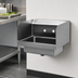Thumbnail image #3 for Eagle Group BlendPort Wall-Mount Stainless Steel Hand Sink with Side Splashes and Basket Drain, 14 x 10 x 5-Inch Bowl