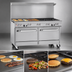 Thumbnail image #3 for Southbend Ultimate 60-Inch Commercial Gas Range with 48-Inch Griddle and Dual Convection Ovens
