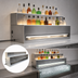 Thumbnail image #3 for Glastender LLDG-30 Two-Tier Lighted Liquor Display for Glass Ice Display Units, 30-Inch Wide