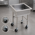 Thumbnail image #3 for Eagle Group Mobile Stainless Steel Soak Sink with 24 x 24 x 8-Inch Compartment