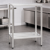 Thumbnail image #3 for New Age H.D. Series All-Welded Heavy-Duty Aluminum 2-Shelf Shelving Unit, 48W x 24D x 48H