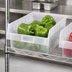 Thumbnail image #3 for Quantum Store-Max Economy Clear Polypropylene Nesting Shelf Bin, 17-7/8 x 11-1/8 x 8 Inches