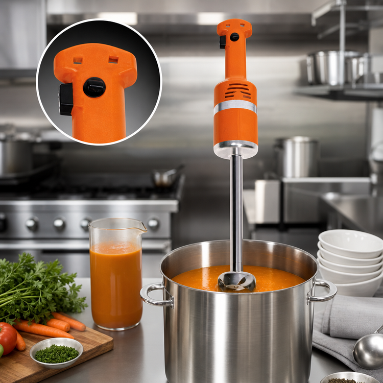 Product image #3 for Senior PMX98 Single-Speed Immersion Blender with 12-Inch Stainless Steel Shaft, 115V
