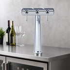 Thumbnail image #3 for Micro Matic USA Havana HAVANA3-C-W Countertop Air-Cooled 3-Faucet Wine Font, Chrome Finish