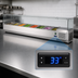 Thumbnail image #3 for KoolMore 71-Inch Refrigerated Countertop Condiment Prep Station with 8 1/3 Pan Capacity