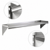 Thumbnail image #3 for Eagle Group WS1036TL Wall-Mounted Tab-Lock Stainless Steel Shelf, 36 x 10 Inches