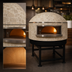 Thumbnail image #3 for Univex Stone Hearth Round Dome Gas Pizza Oven, 39-3/8-Inch Chamber, 5-Pizza Capacity