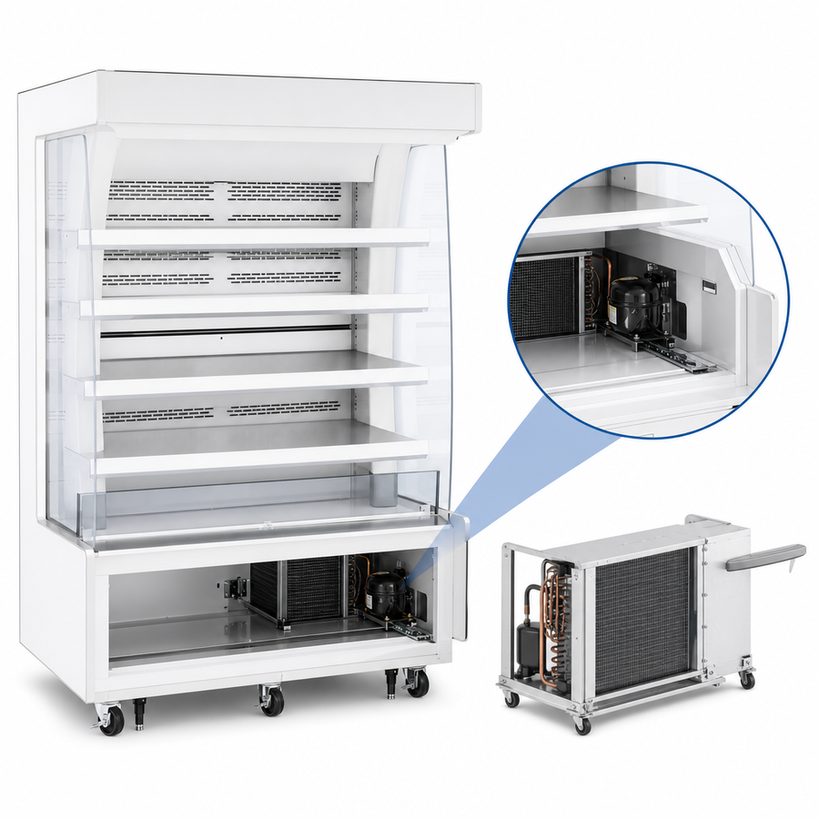 Bottom-Mount Self-Contained Refrigeration