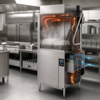 Thumbnail image #3 for Hobart Warewash AM16VLT-ADV-4 Tall Ventless High-Temperature Door-Type Dishwasher, 480V/3-Phase